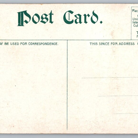 Postcard  Unposted  Early Public Buildings Portland Maine #1091 - Picture 2 of 2